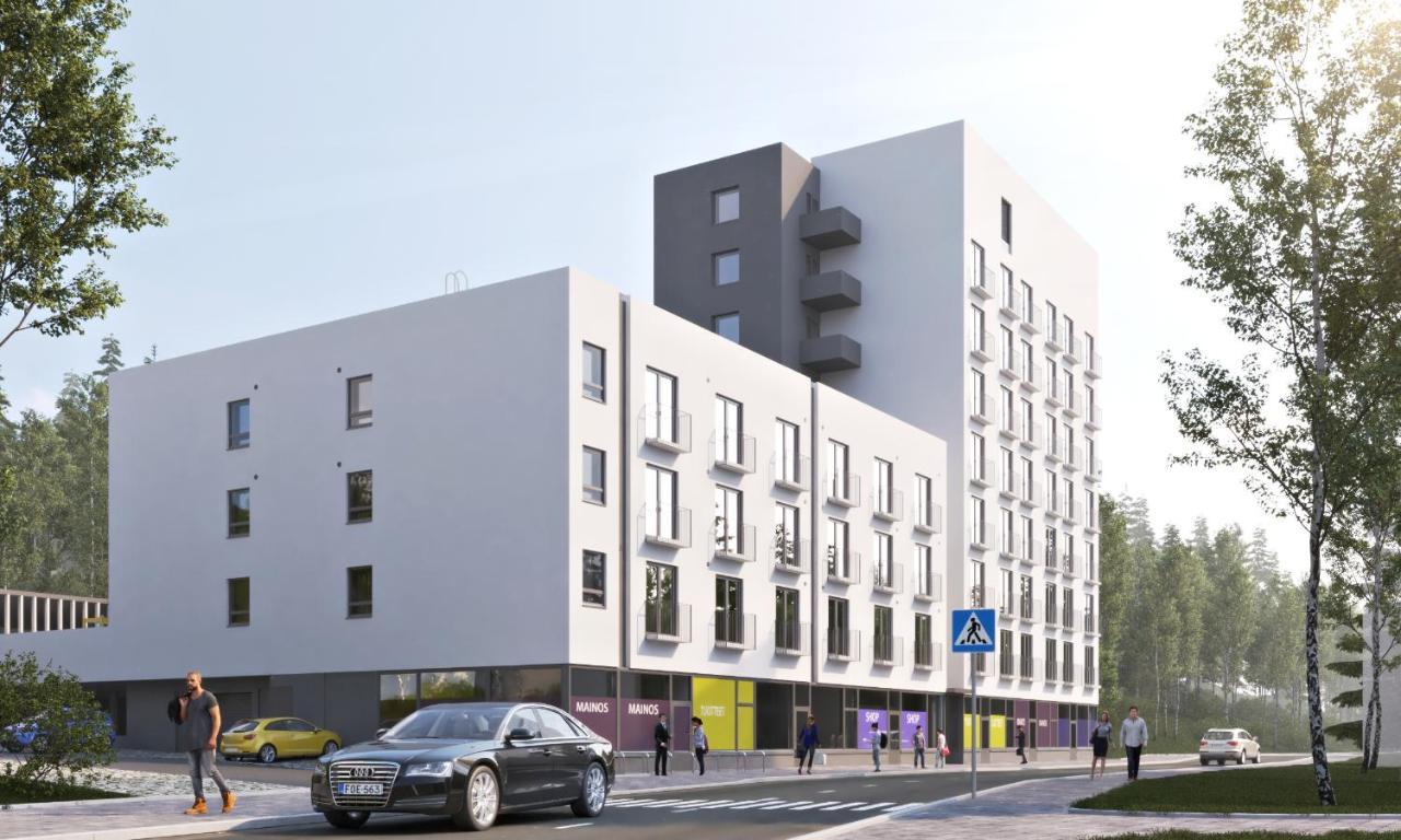 Forenom Aparthotel Tampere Kaleva Exteriör bild